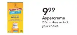 Publix Aspercreme offer