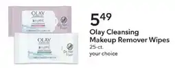 Publix Olay Cleansing Makeup Remover Wipes offer