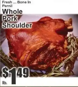 Key Food Whole Pork Shoulder offer