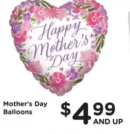 Ralphs Mother's Day Balloons offer