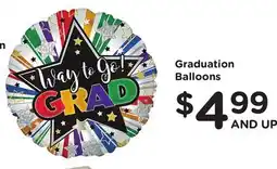 Ralphs Graduation Balloons offer