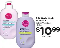 Ralphs EOS Body Wash or Lotion offer