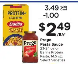 Ralphs Prego Pasta Sauce offer