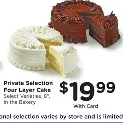 Ralphs Private Selection Four Layer Cake offer