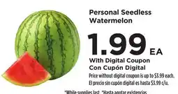 Food 4 Less Personal Seedless Watermelon offer