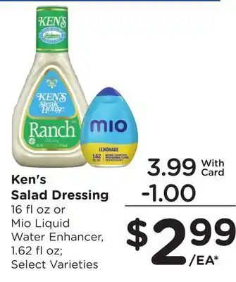 Ralphs Ken's Salad Dressing offer