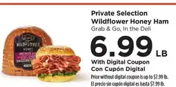 Food 4 Less Private Selection Wildflower Honey Ham offer