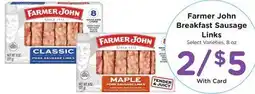 Ralphs Farmer John Breakfast Sausage Links offer