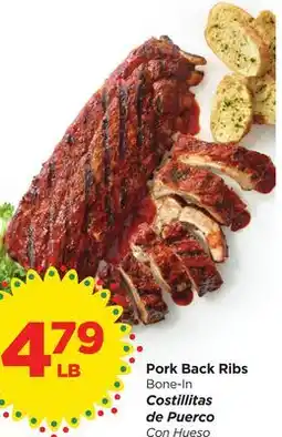 Food 4 Less Pork Back Ribs offer