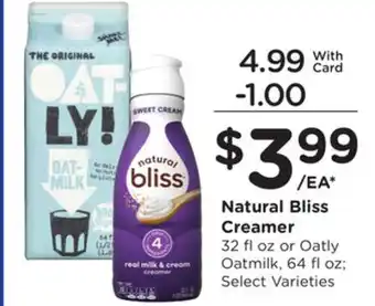 Ralphs Natural Bliss Creamer offer