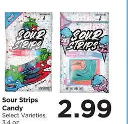 Food 4 Less Sour Strips Candy offer