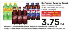 Food 4 Less Dr Pepper, Pepsi or Squirt offer