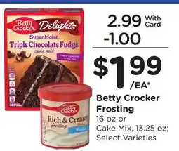 Ralphs Betty Crocker Frosting offer