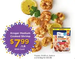 Ralphs Kroger Medium Cooked Shrimp offer