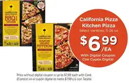 Ralphs California Pizza Kitchen Pizza offer
