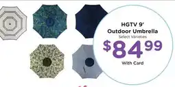 Ralphs HGTV 9' Outdoor Umbrella offer