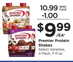 Ralphs Premier Protein Shakes offer