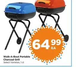 Food 4 Less Walk-A-Bout Portable Charcoal Grill offer