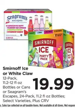 Food 4 Less Smirnoff Ice or White Claw offer