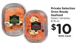 Ralphs Private Selection Oven Ready Seafood offer