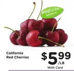 Ralphs California Red Cherries offer