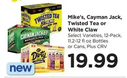 Food 4 Less Mike's, Cayman Jack, Twisted Tea or White Claw offer