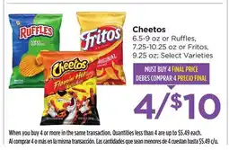 Food 4 Less Cheetos offer