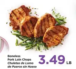 Food 4 Less Boneless Pork Loin Chops offer