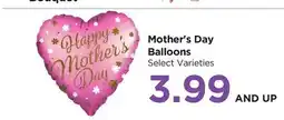 Food 4 Less Mother's Day Balloons offer