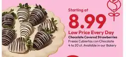 Stater Bros Chocolate Covered Strawberries offer