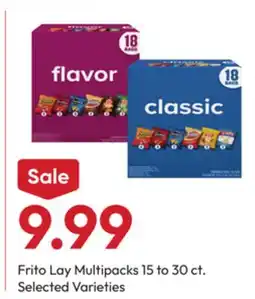 Stater Bros Frito Lay Multipacks offer