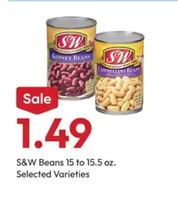 Stater Bros S&W Beans offer