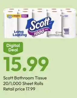 Stater Bros Scott Bathroom Tissue offer