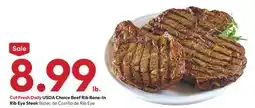 Stater Bros USDA Choice Beef Rib Bone-In Rib Eye Steak offer