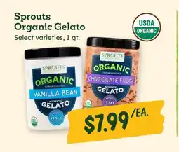 Sprouts Farmers Market Sprouts Organic Gelato offer