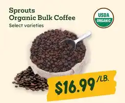 Sprouts Farmers Market Sprouts Organic Bulk Coffee offer