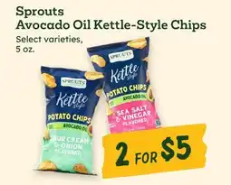 Sprouts Farmers Market Sprouts Avocado Oil Kettle-Style Chips offer