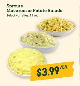 Sprouts Farmers Market Sprouts Macaroni or Potato Salads offer