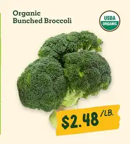 Sprouts Farmers Market Organic Bunched Broccoli offer