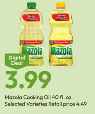 Stater Bros Mazola Cooking Oil offer