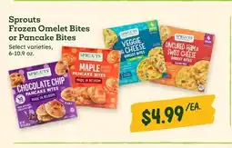 Sprouts Farmers Market Sprouts Frozen Omelet Bites or Pancake Bites offer
