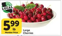 Vons Large Cherries offer