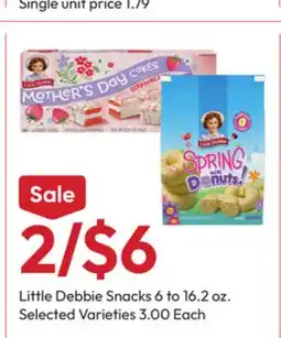 Stater Bros Little Debbie Snacks offer