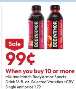 Stater Bros BodyArmor Sports Drink offer