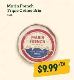 Sprouts Farmers Market Marin French Triple Crème Brie offer