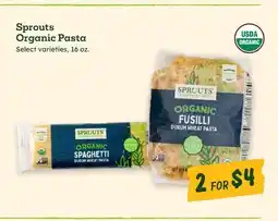Sprouts Farmers Market Sprouts Organic Pasta offer