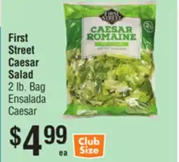 Smart & Final First Street Caesar Salad offer