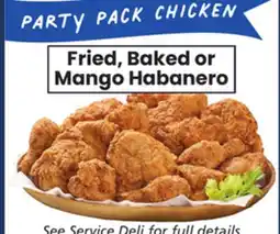 Vons Fried, Baked or Mango Habanero offer