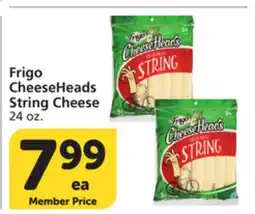 Vons Frigo CheeseHeads String Cheese offer