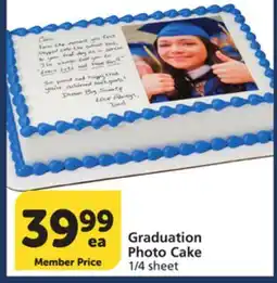 Vons Graduation Photo Cake offer